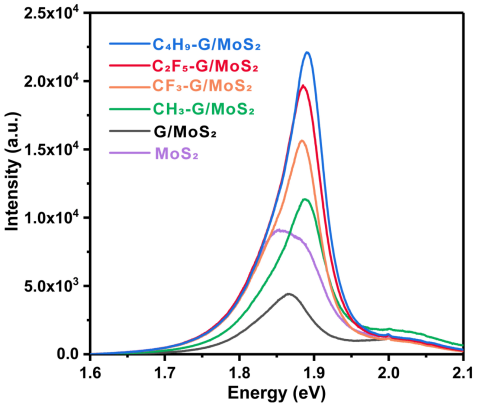 Angew. Chem.：通过垂直表面功能化实现可控的石墨烯/二硫化钼异质界面