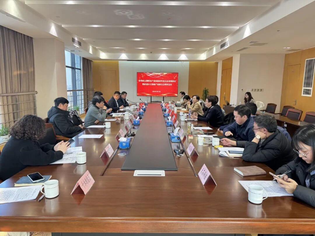党建引领、链式发展——西太湖举行新材料企业产业座谈