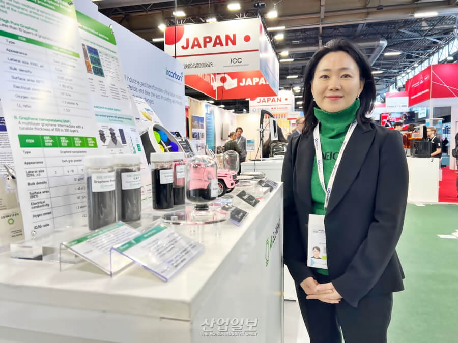 [JEC WORLD 2025] 케이비엘러먼트, 친환경 그래핀 기술로 글로벌 시장 개척