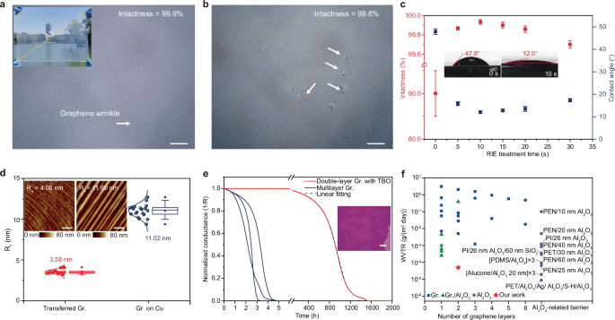 Nat Commun | 北京大学林立课题组通过堆叠双面石墨烯层制造防潮薄膜的原理