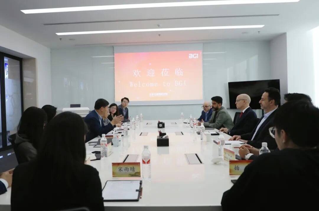 哈利法大学RIC-2D领导一行到BGI座谈交流