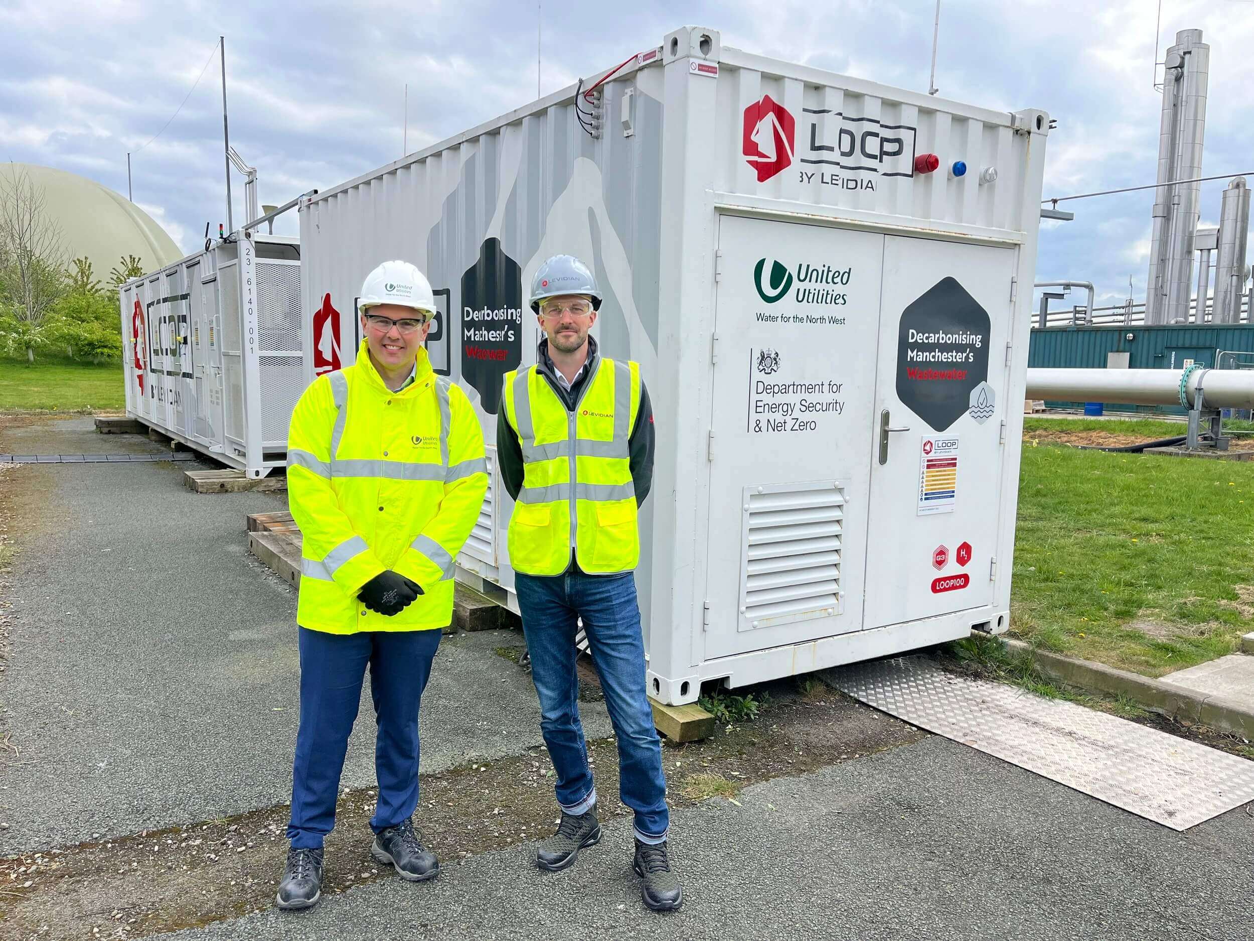 Levidian：从英国废水中获取清洁氢气的新来源