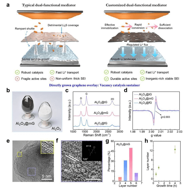 苏州大学孙靖宇EES：共形石墨烯覆盖层维持空位催化作用，实现高性能实用型锂硫电池！