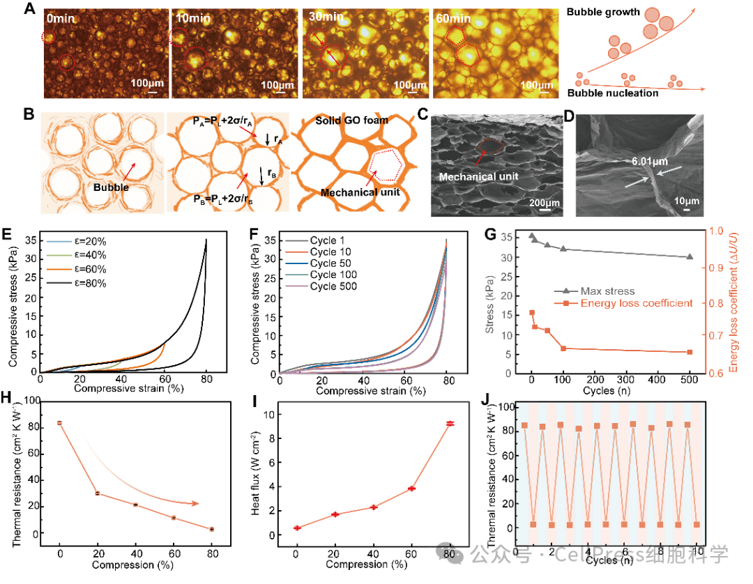何大平团队CRPS：可焊接石墨烯泡沫助力宽范围热开关 | Cell Press论文速递