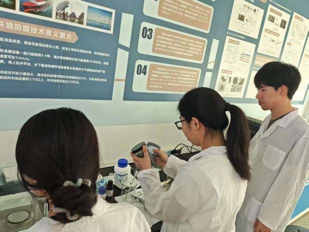 泉州职业技术大学“烯引未来”团队攻克海洋防腐技术瓶颈 石墨烯涂料性能跻身国际先进行列