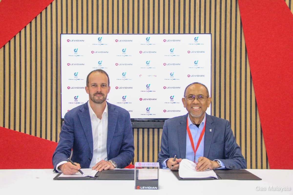 大马天然气与英国公司Levidian合作推广脱碳