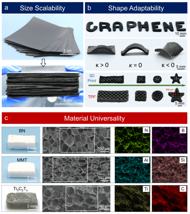 浙江大学《自然·通讯》：超弹性石墨烯发泡材料！