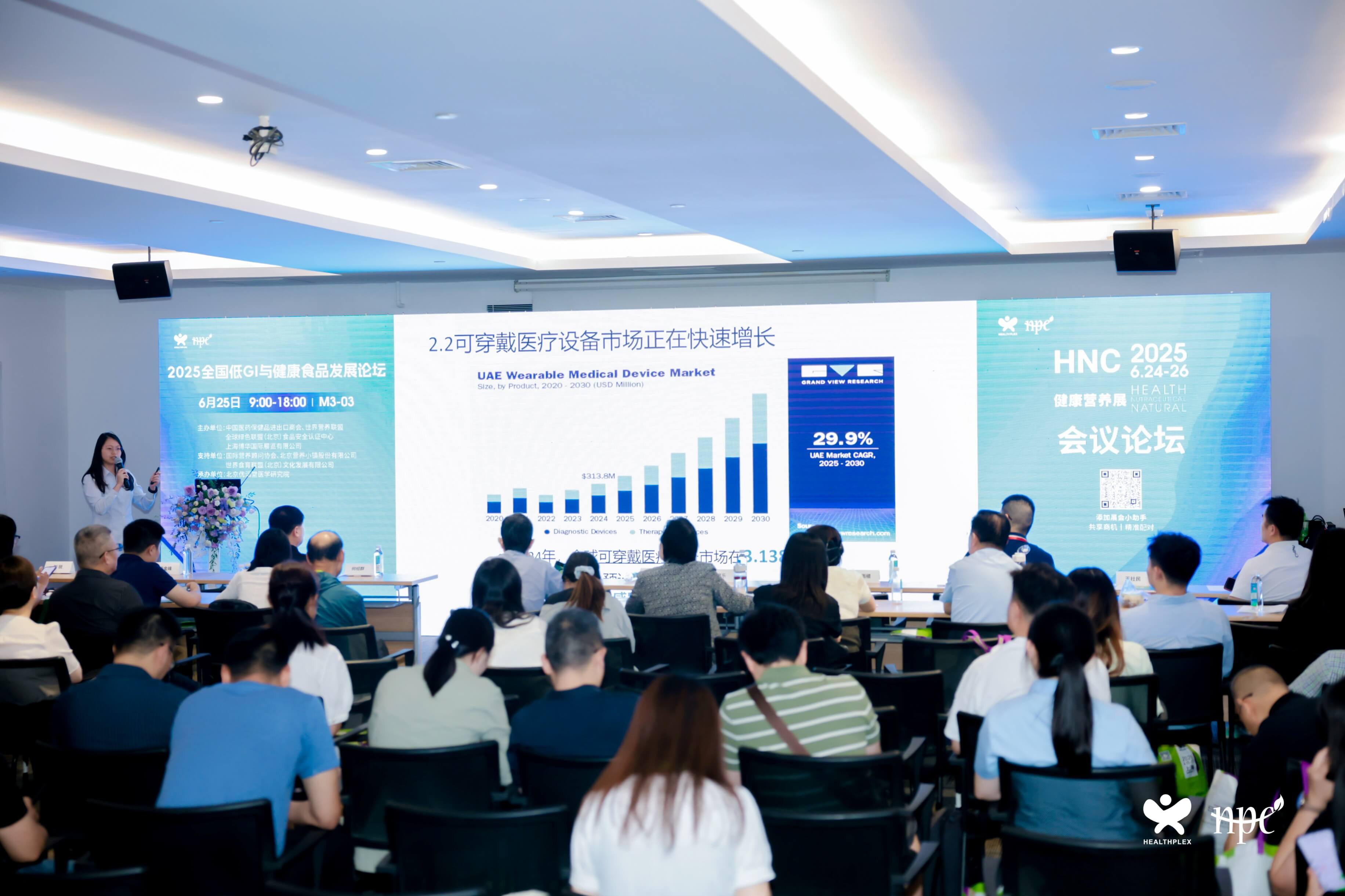 2025全国低GI与健康食品发展论坛：聚焦可穿戴设备与健康食品个性化定制