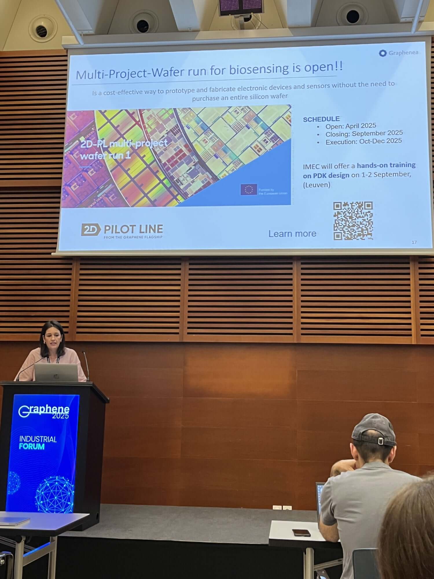 Graphene 2025 大会在圣塞巴斯蒂安举行