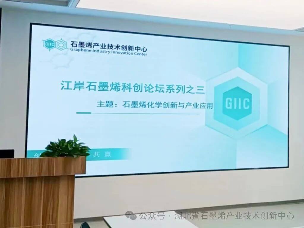 江岸石墨烯科创论坛系列之三： 石墨烯化学创新与产业应用