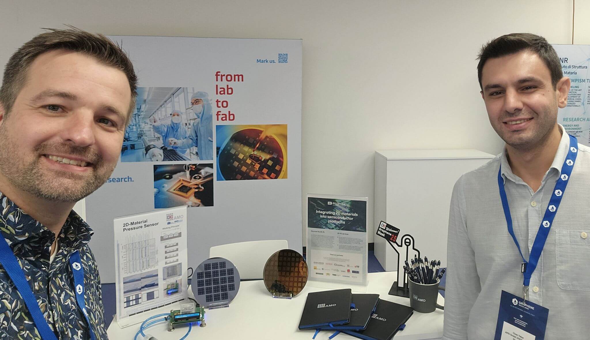 AMOnaut在维琴察2025年石墨烯周的探险之旅