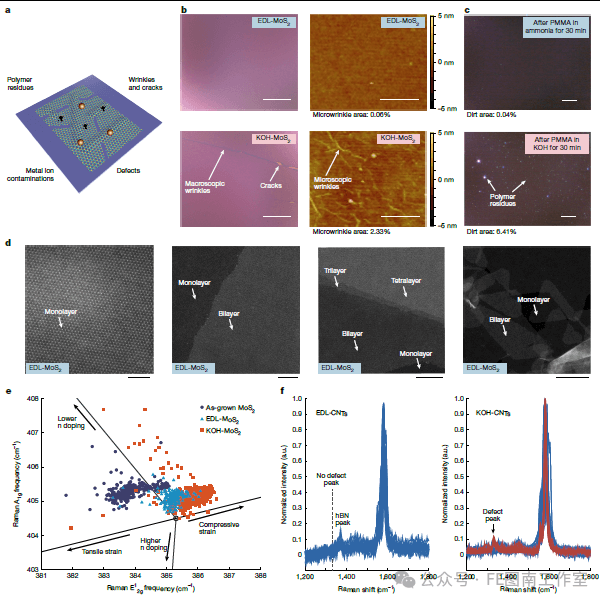 北大才女，麻省理工孔静教授 Nature:基于静电排斥的范德华材料转移技术！！