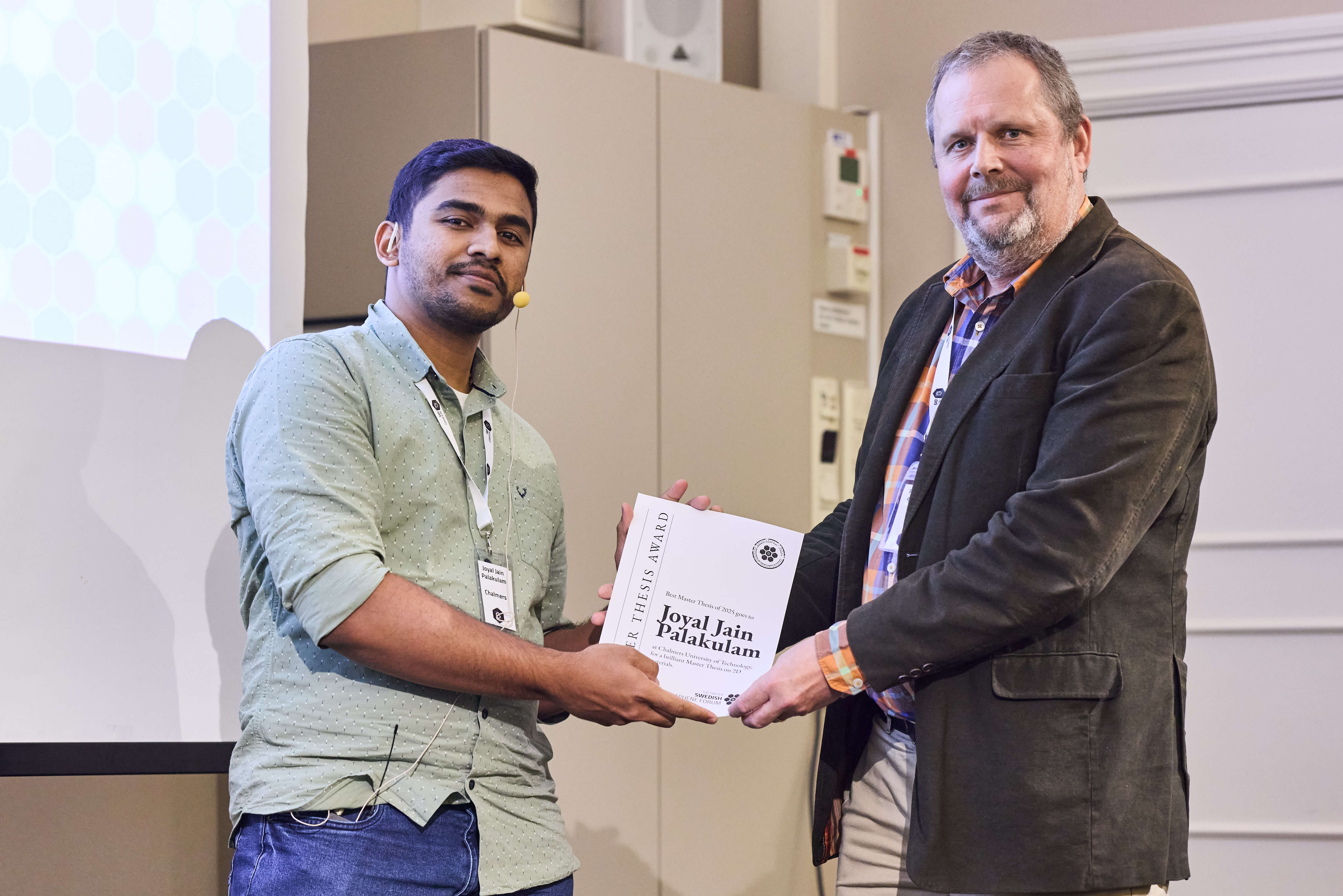 瑞典石墨烯论坛——感谢各位！