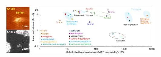 佛罗里达大学AM：钒氧化还原液流电池中的质子选择性纳米多孔原子薄石墨烯膜！