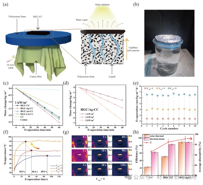 上海交大《CEJ》：可扩展绿色等离子体石墨烯复合材料，用于界面太阳能蒸汽发生