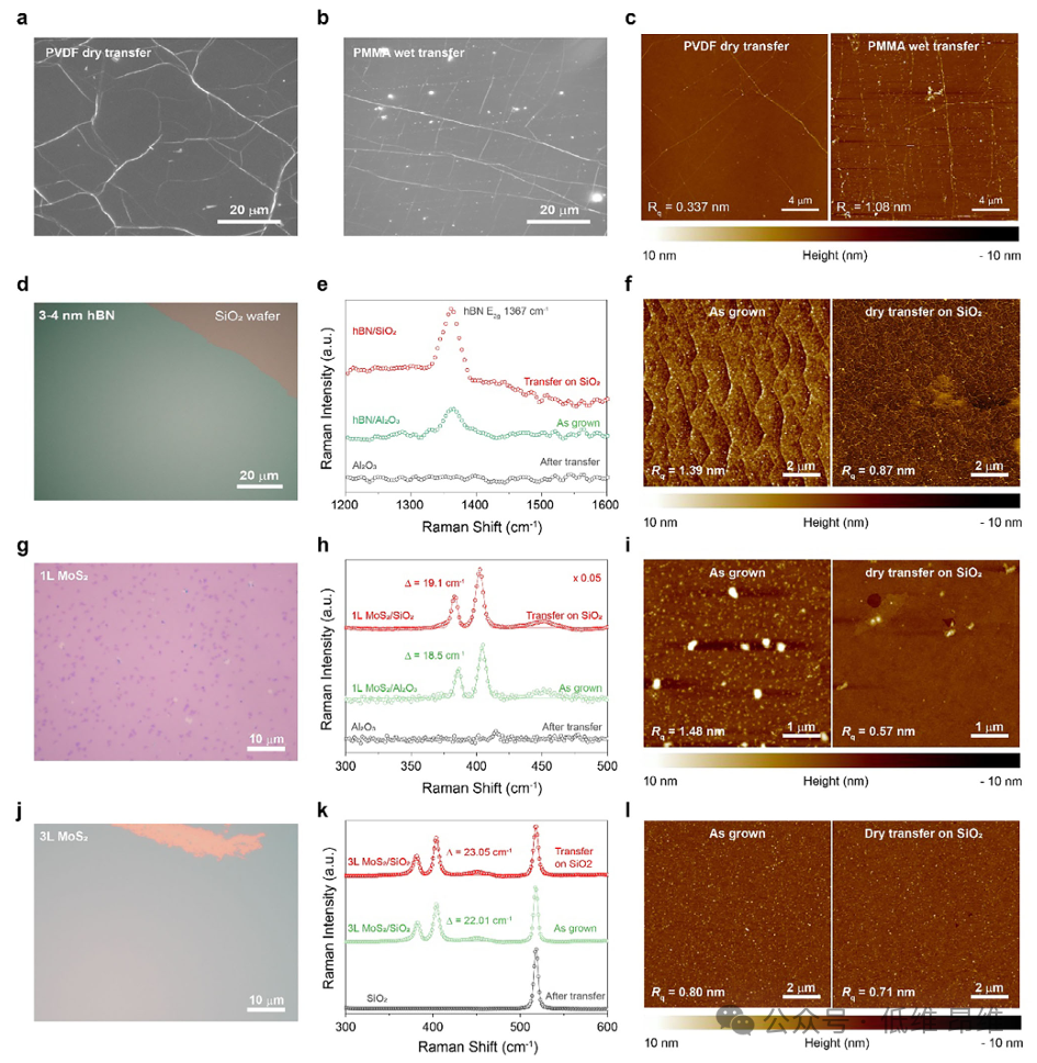 新加坡国立大学Adv. Mater.： 利用粘附可切换铁电聚合物干法转移CVD石墨烯薄膜