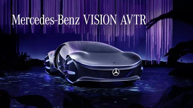 梅赛德斯-奔驰VISION AVTR概念车于CES惊艳亮相