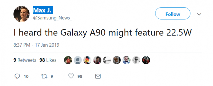 三星Galaxy S10电池采用石墨烯技术 支持22.5W功率快充