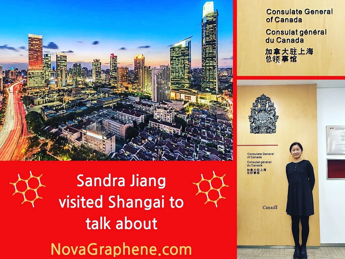 Nova Graphene的业务开发团队来到中国上海！