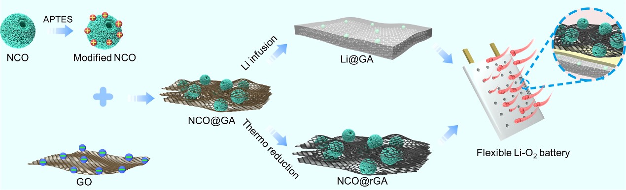 邓昭课题组AFM：基于全石墨烯骨架的高性能锂氧气电池