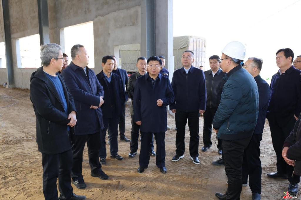 王明智：坚定信心决心 强化服务保障 全力推动延安新材料产业园区高质量发展