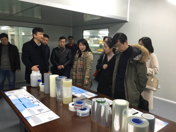 湖北文理学院汪云赴襄阳三沃航天薄膜材料有限公司调研