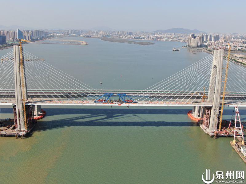 新建福厦铁路安海湾特大桥成功合龙 中国高铁将首次实现跨海不减速