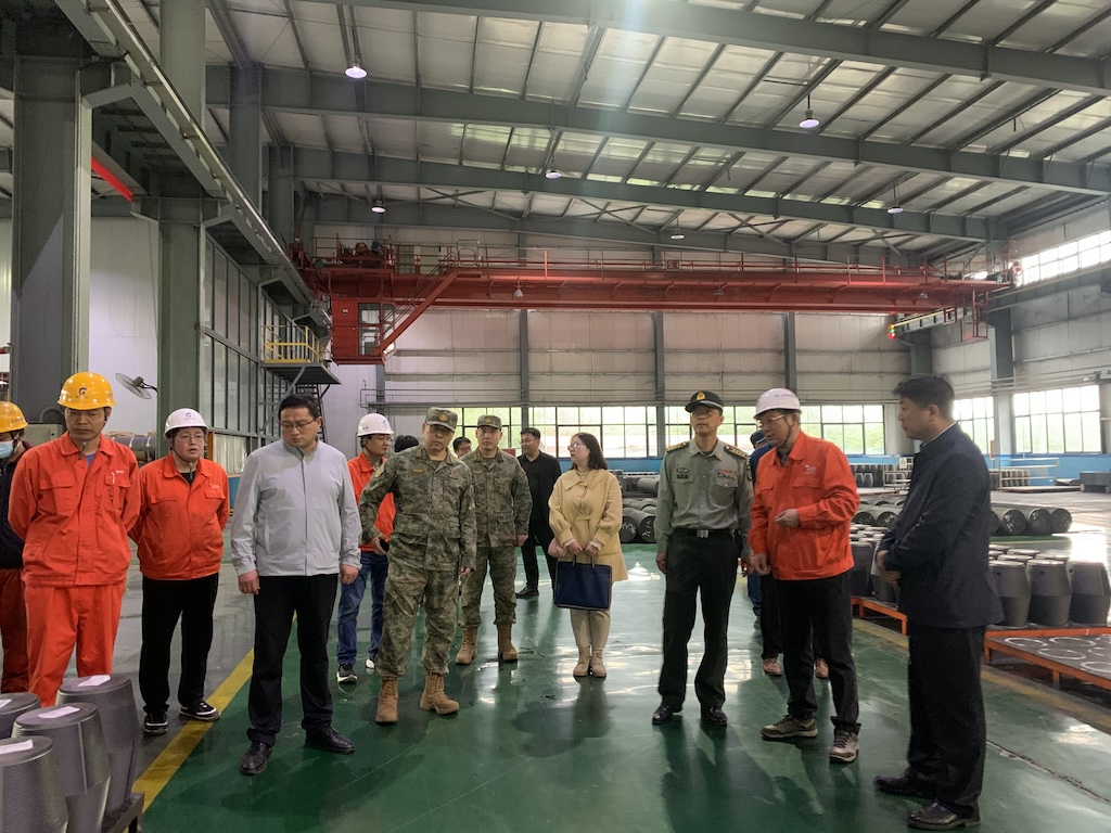 市领导到顺河回族区调研新材料产业