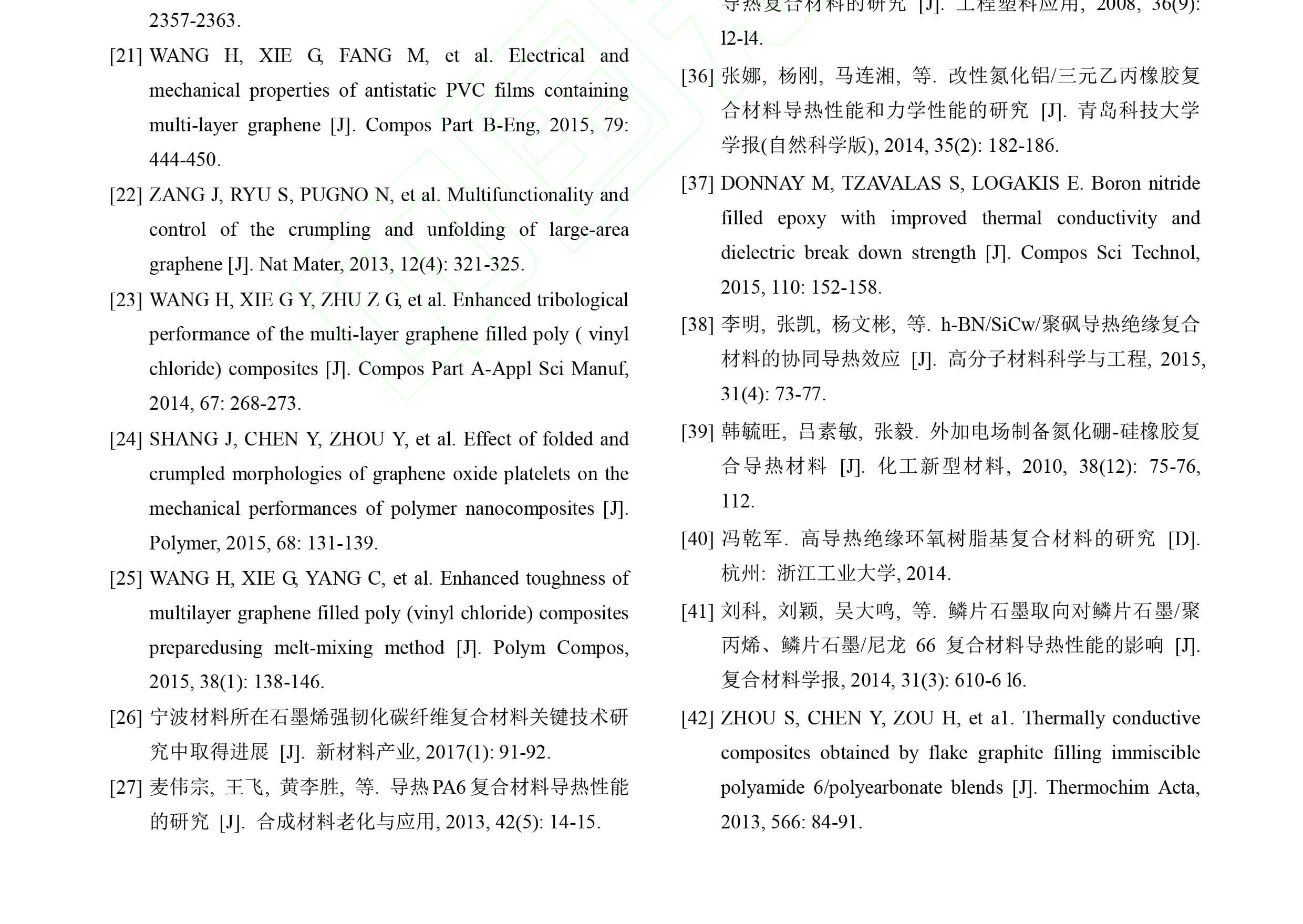 《电子元件与材料》刊发了青岛德通纳米技术有限公司员工撰写的《石墨烯/聚合物功能化复合材料的研究进展》一文