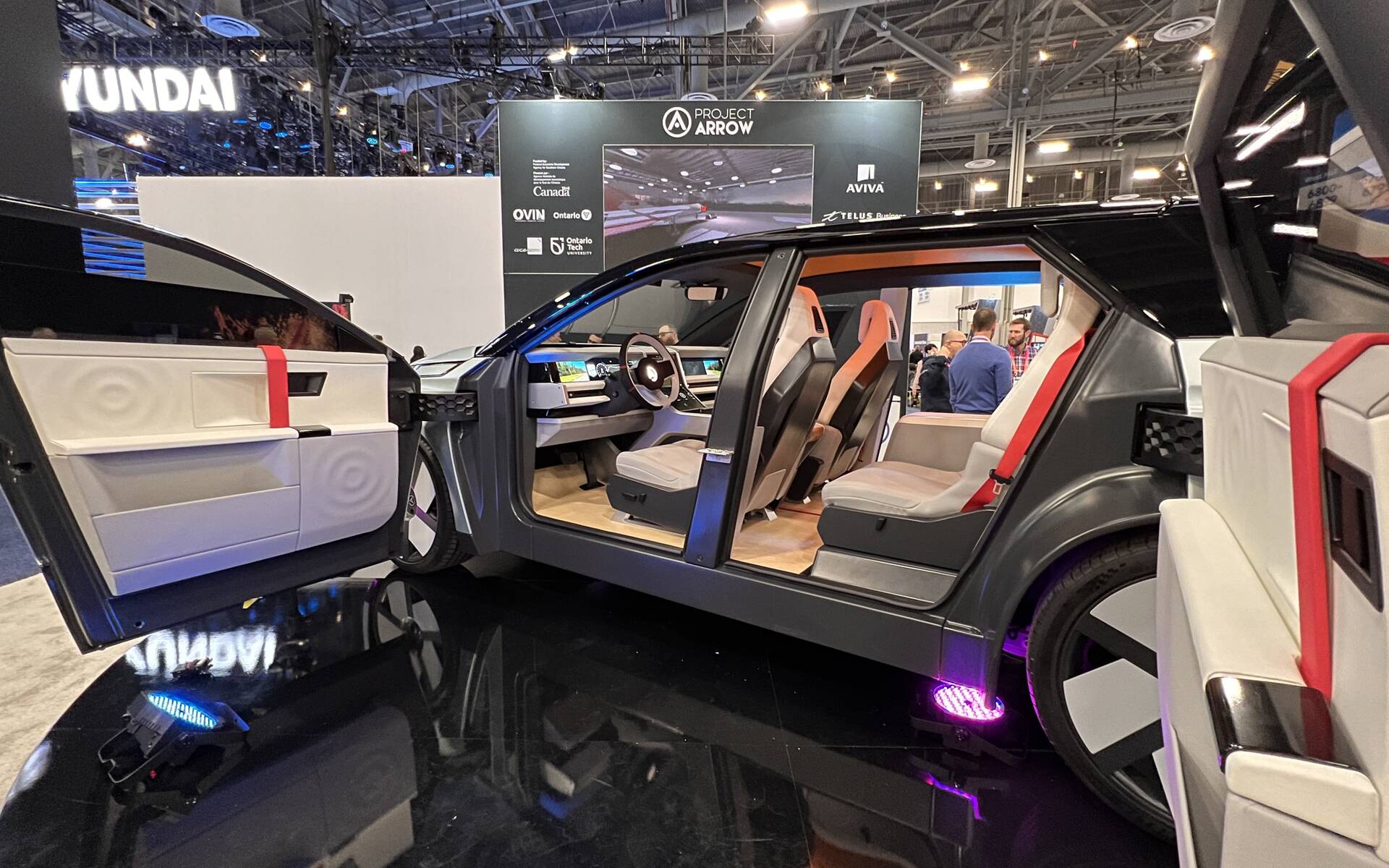 全加拿大Project Arrow概念车在CES上亮相