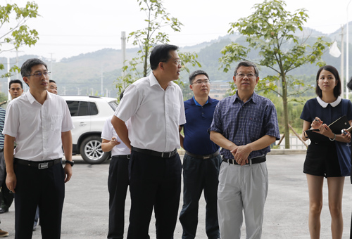 广西大学校领导调研广西石墨烯研究院建设情况