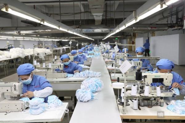 魏桥创业一次性口罩达到日产5万只产能 创新研发出抗菌防病毒纺织品