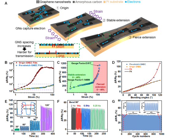 Soft Science深圳大学张希、刁东风教授研究论文 | 可直接批量制造的基于石墨烯纳米薄膜的高性能多模电子皮肤