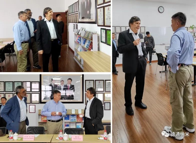 诺奖得主安德烈·盖姆院士回公司，参加董事会并指导工作