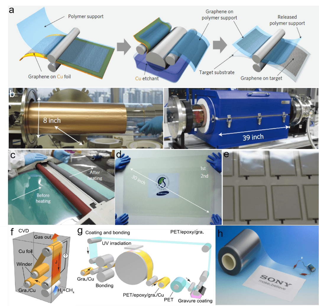 石墨烯透明电极助力折叠屏、有机/钙钛矿器件开发