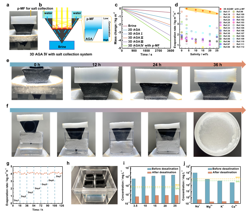 山东第一医科大学李晨蔚团队Adv.Sci.：超回弹、3D组装粘土/石墨烯气凝胶用于连续太阳能除盐和有机溶剂吸收