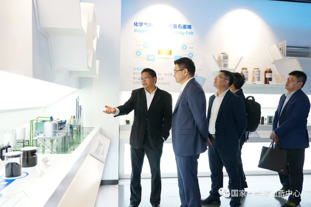 宁波市发改委主任、党组书记何国强一行调研国家石墨烯创新中心