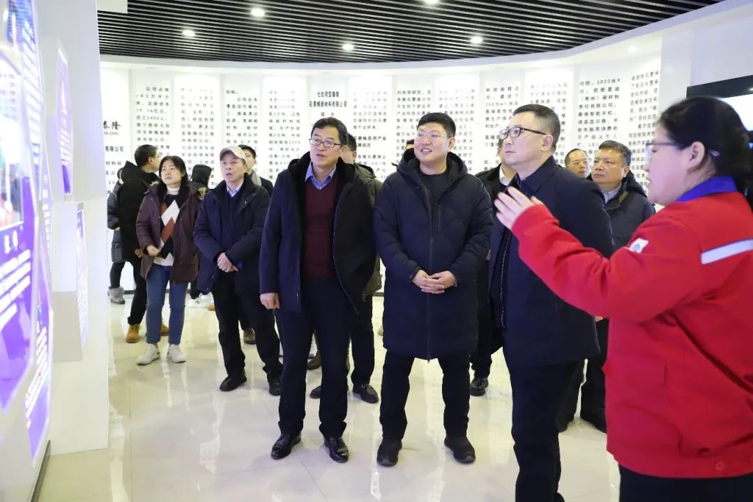 江门市政企代表团一行莅临宝泰隆考察调研