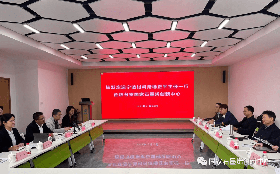 宁波材料所杨正平主任一行莅临考察国家石墨烯创新中心