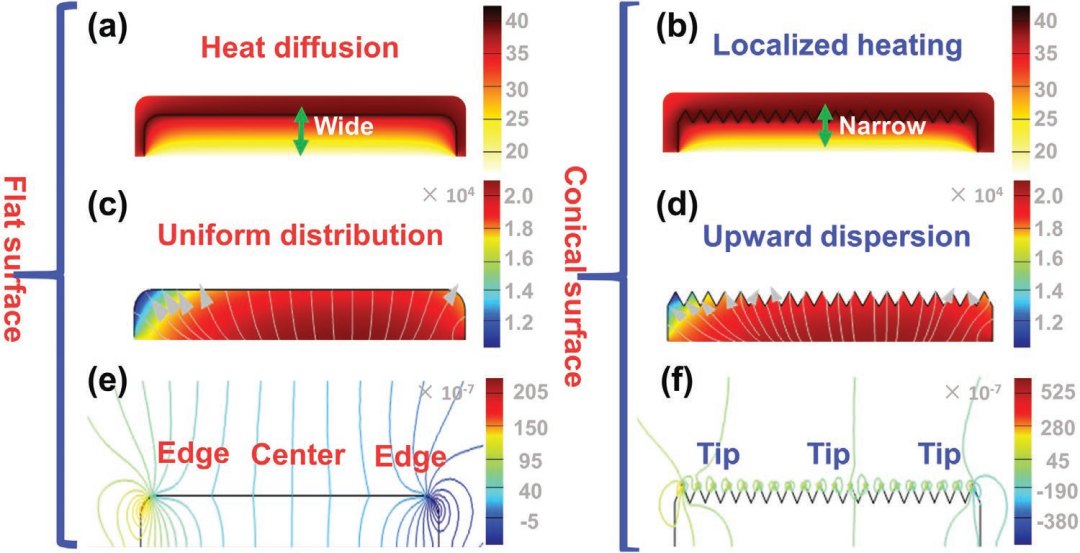 北京化工大学邱介山课题组AFM：聚苯胺纳米锥阵列修饰氧化石墨烯表面形貌实现高效太阳能驱动水蒸发