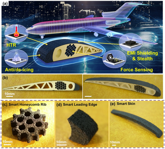 北航罗斯达Adv. Sci.：多功能、多自由形态激光诱导石墨烯选区增材制造技术