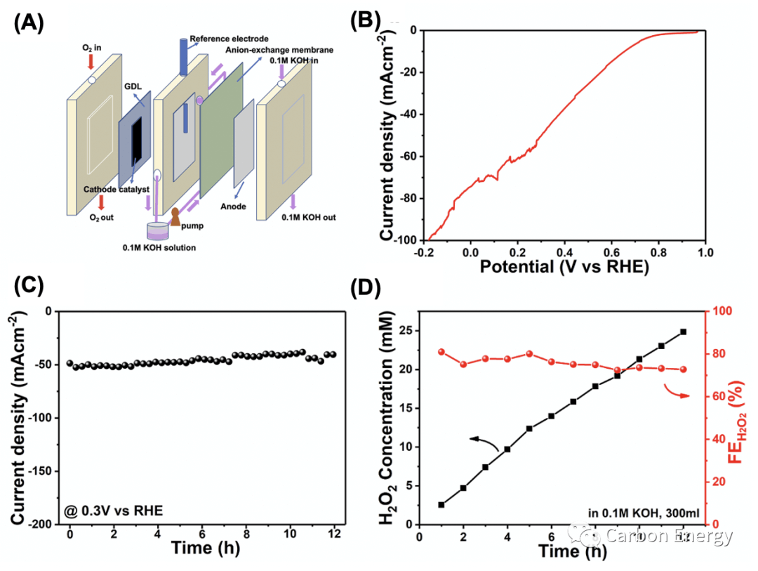 南京林业大学蒋剑春院士＆上海大学王亮 Carbon Energy：生物质碳前驱构建多孔石墨烯/h-BN异质结助力高效制备双氧水