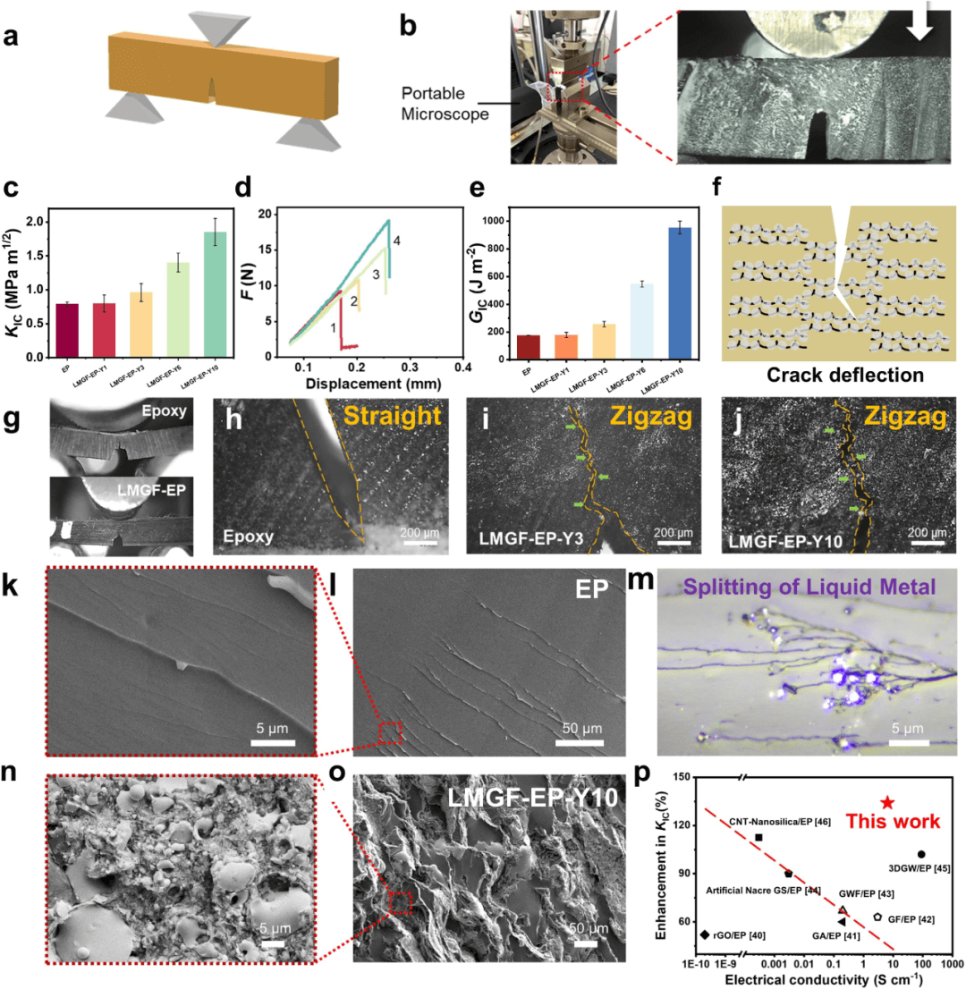 哈工大胡桢教授课题组 CEJ：基于石墨烯封装液态金属框架的环氧纳米复合材料
