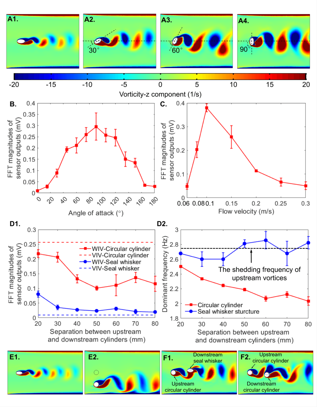格罗宁根大学AFM封面论文 : 利用3D 打印石墨烯压阻式传感器解释波浪状海豹胡须的超灵敏尾迹跟踪能力
