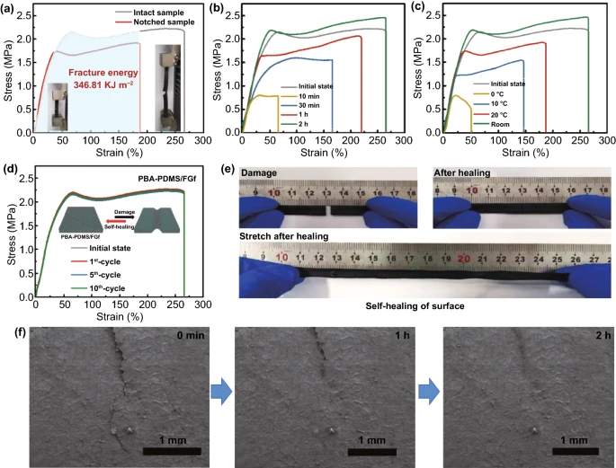 室温下可快速自愈合的高导热聚合物/石墨烯复合材料