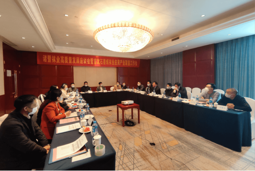 诸暨袜业高质量发展座谈会暨首次石墨烯袜业应用产业联盟工作会成功举办