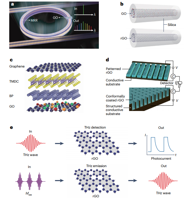 Nature Review Chemistry: 用于光子学、电子学和光电子的氧化石墨烯