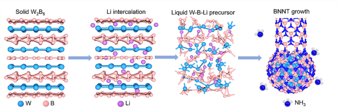 【氮化硼】Small：一种三元自催化体系高效制备高品质的BNNTs