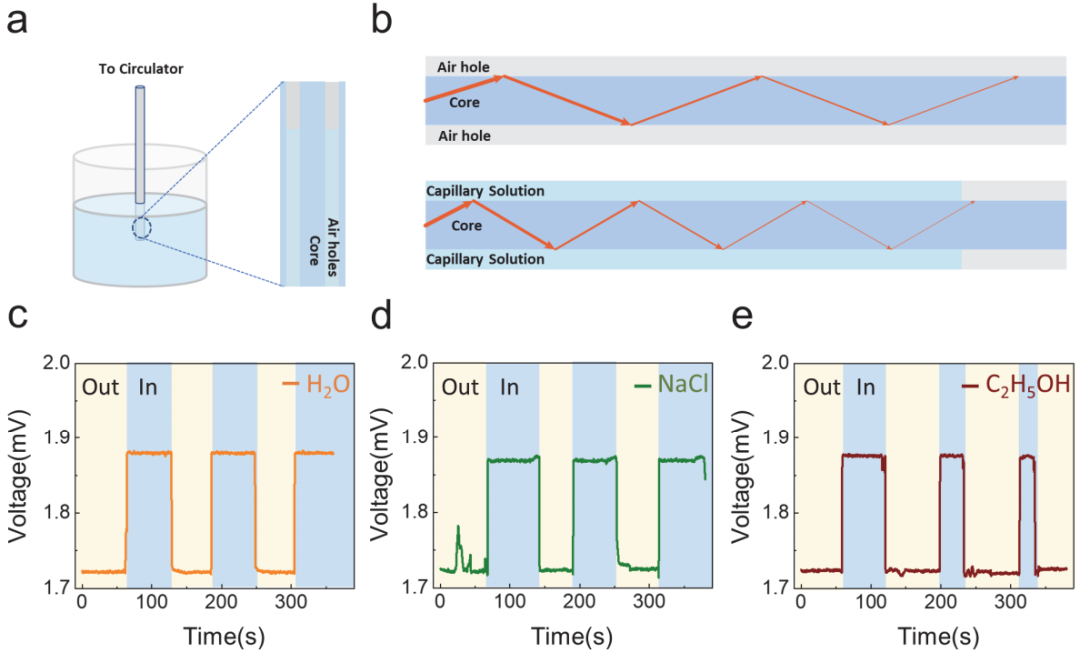 北京大学刘开辉教授团队等：发展一种石墨烯光纤流体传感器
