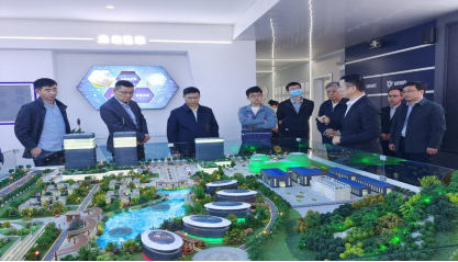 河南省工信厅领导莅临煜和参观调研